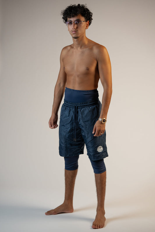 Awrah Cover Shorts - Marine